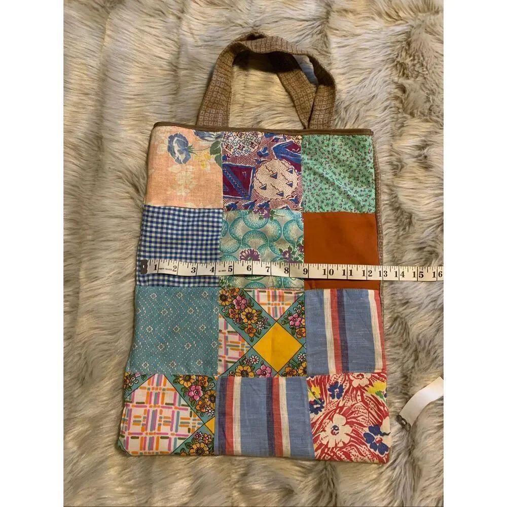 Homemade Patchwork Tote Bag - Picture 6 of 6